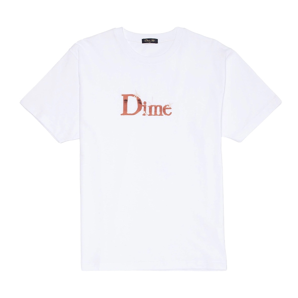 Camiseta Dime Classic Shiny Branco