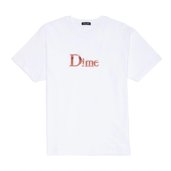 Camiseta Dime Classic Shiny Branco
