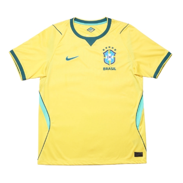 Camisa Brasil Nike I 2026/27 Torcedor Pro Masculina Amarelo