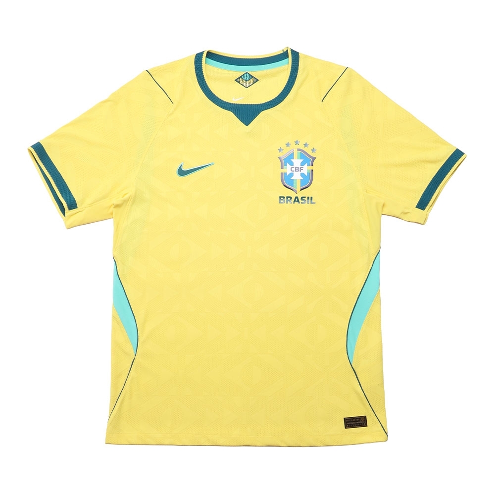 Camisa Brasil Nike I 2026/27 Jogador Masculina Amarelo