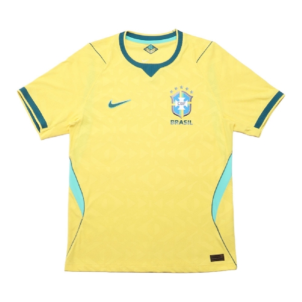 Camisa Brasil Nike I 2026/27 Jogador Masculina Amarelo