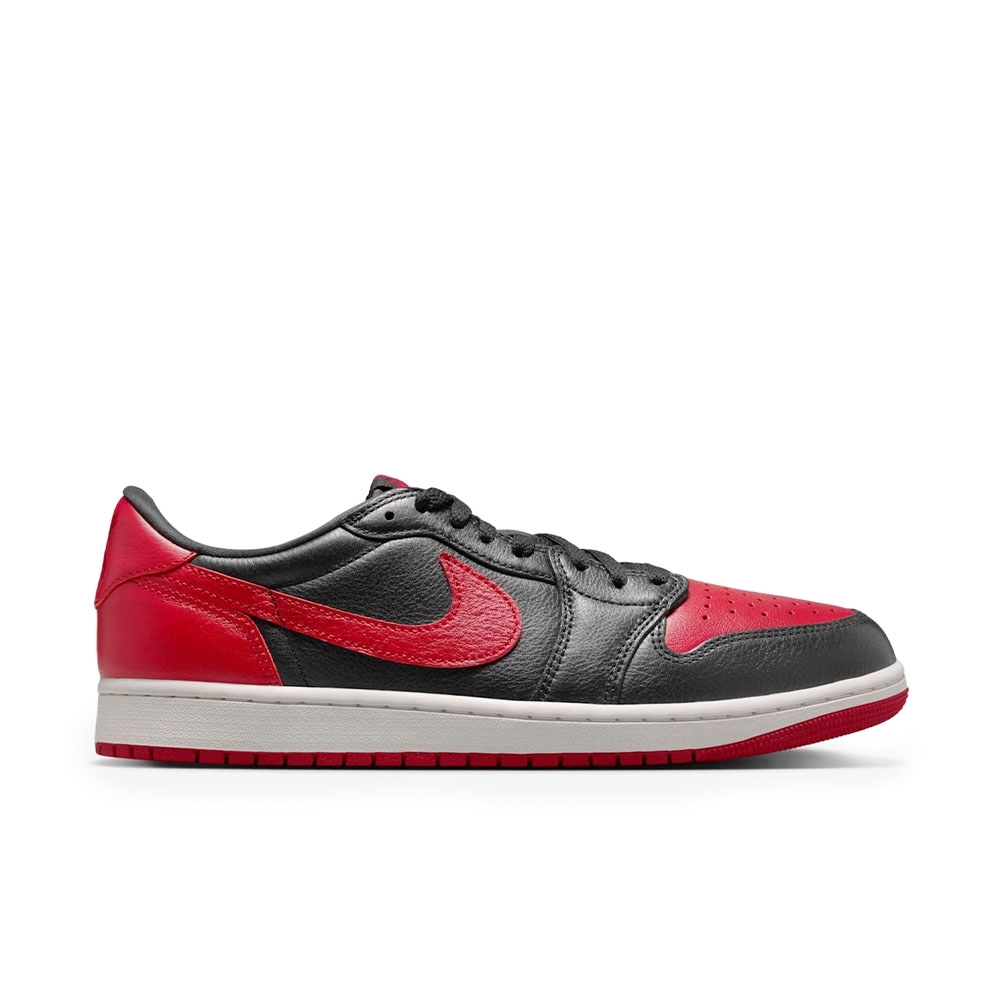 Tênis Nike Jordan 1 Low Og Preto/vermelho