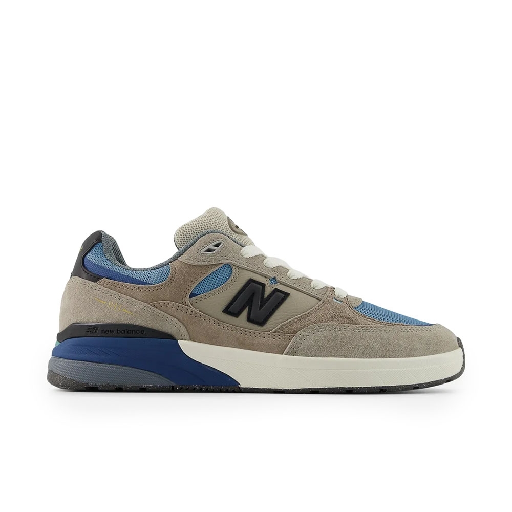 Tênis New Balance Numeric Reynolds 933 "mushroom Light Blue" Bege/azul
