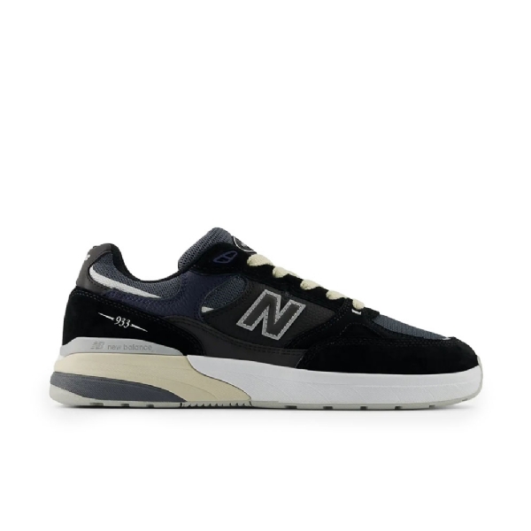 Tênis New Balance Numeric Reynolds 933 "black Eclipse" Preto