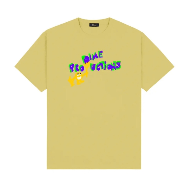 Camiseta Dime Productions Amarelo