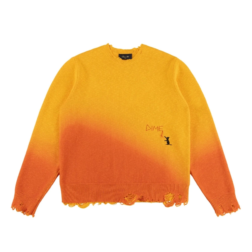 Moletom Dime Cat Knit Laranja