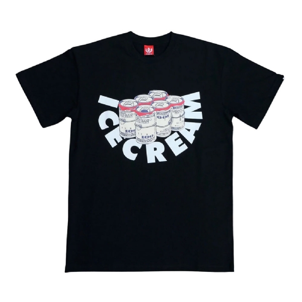 Camiseta Ice Cream Six Pack Preto