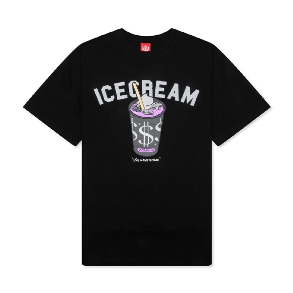 Camiseta Ice Cream Shake Preto