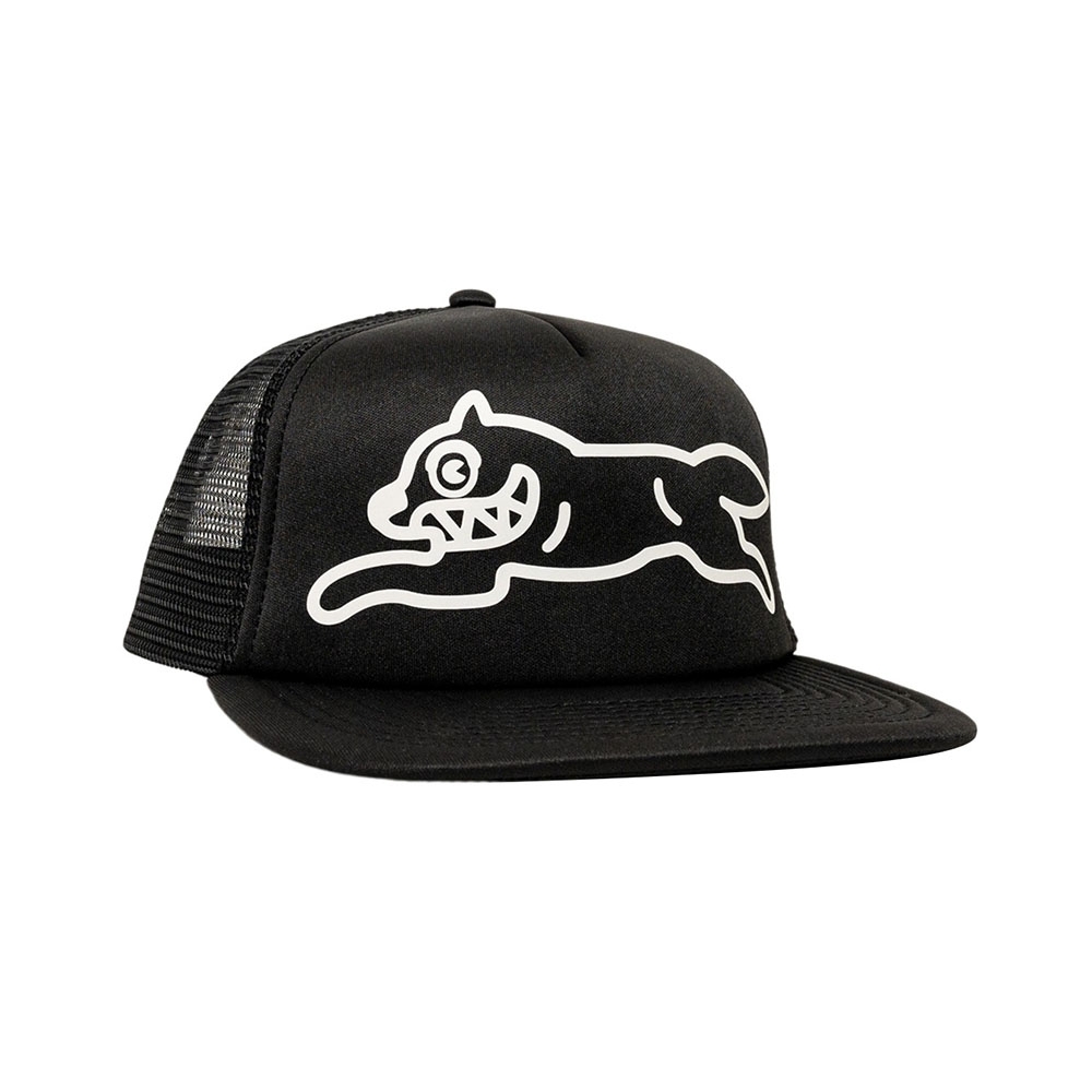 Boné Ice Cream Solid Trucker Preto