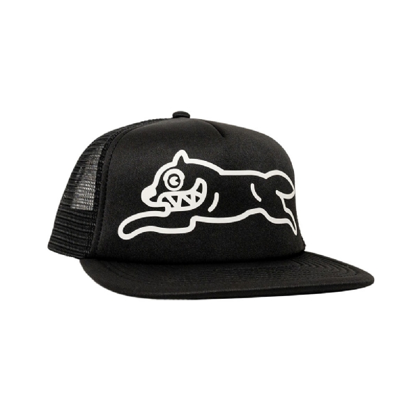 Boné Ice Cream Solid Trucker Preto