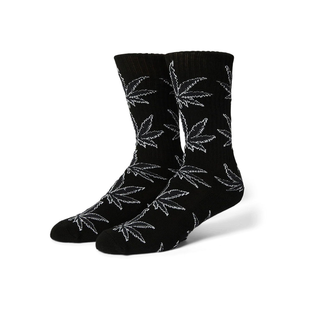 Meia Huf Set Plantlife Preto