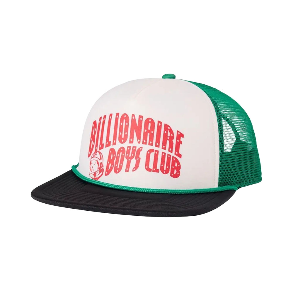 Boné Bbc Curve Trucker Branco/verde