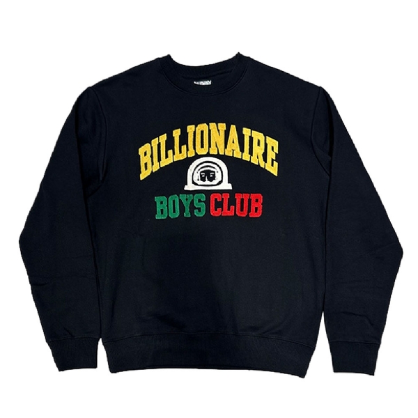 Moletom Bbc Collegiate Crew Preto