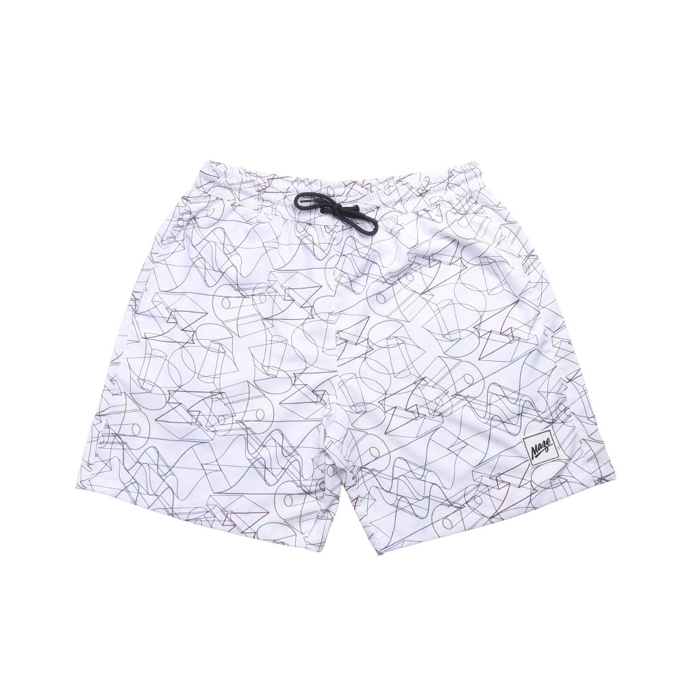Shorts Maze  Pista De Skate Branco