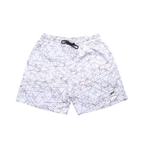 Shorts Maze  Pista De Skate Branco