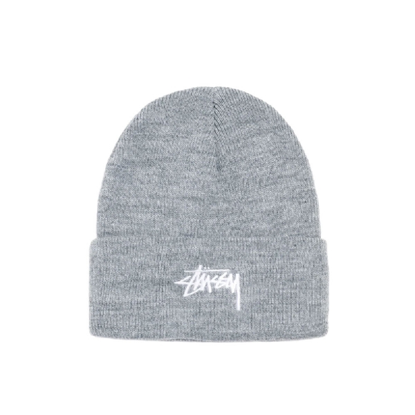 Gorro Stussy Stock Cuff Cinza