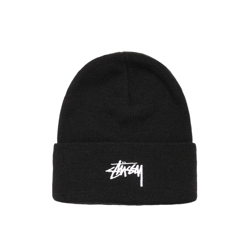 Gorro Stussy Stock Cuff Preto