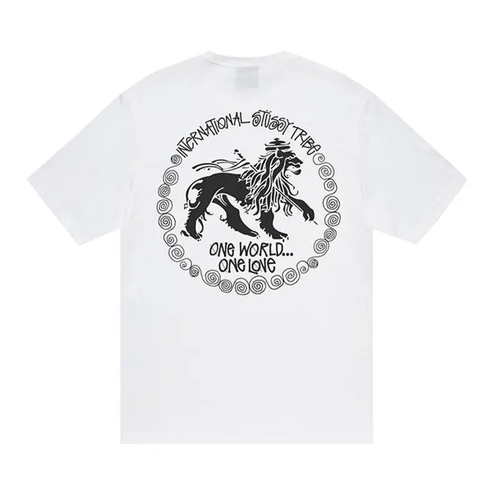 Camiseta Stüssy Lion Tee Branco