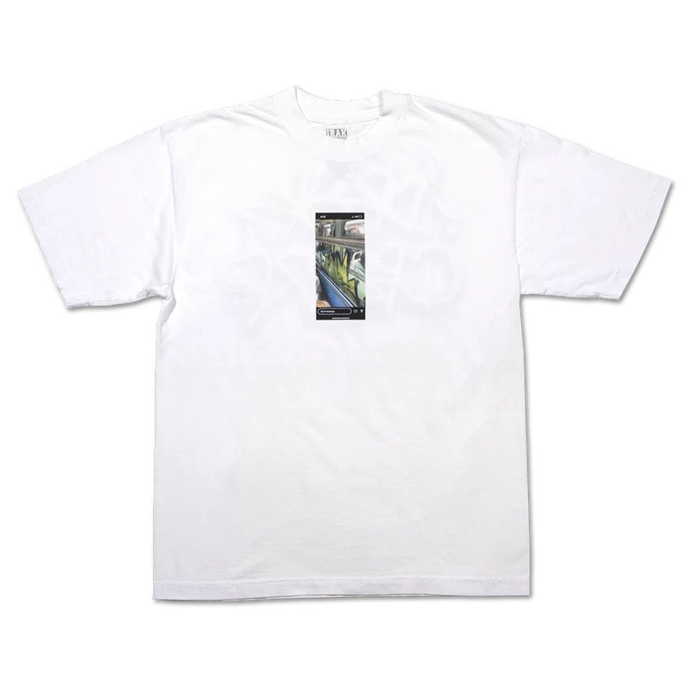Camiseta Irak Train Tag Branco
