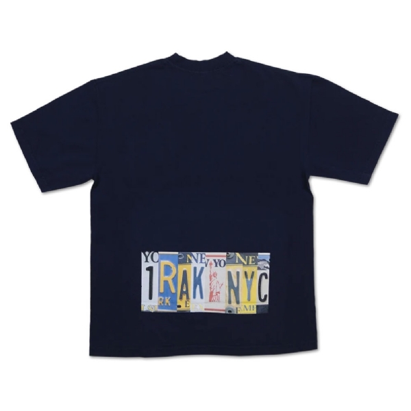 Camiseta Irak License Pocket Azul