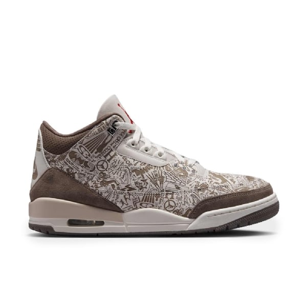 Tênis Nike Air Jordan 3 Retro Laser Marrom