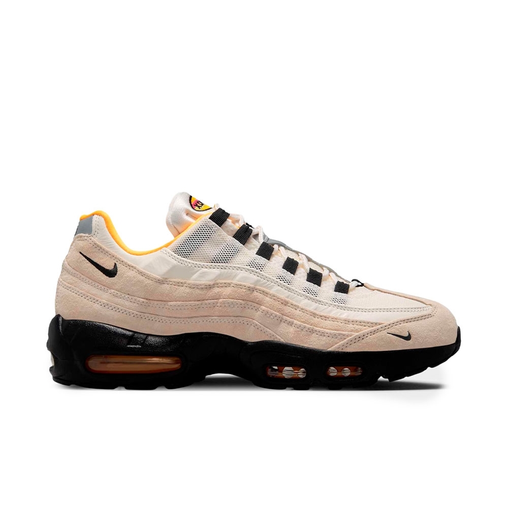 Tênis Nike Sb Air Max 95 Bege/laranja