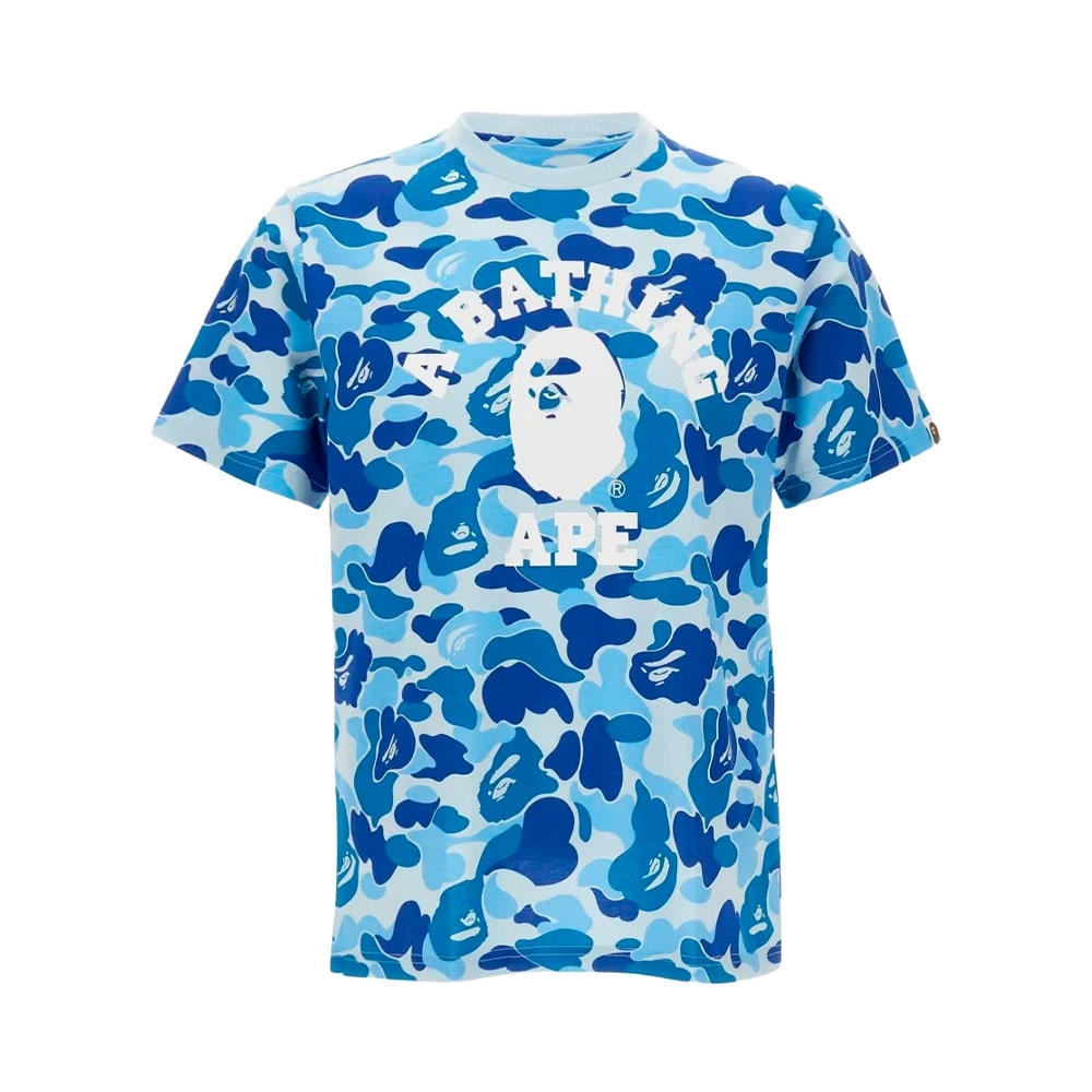Camiseta A Bathing Ape Camo Azul