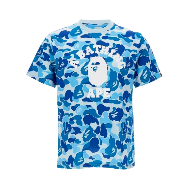 Camiseta A Bathing Ape Camo Azul