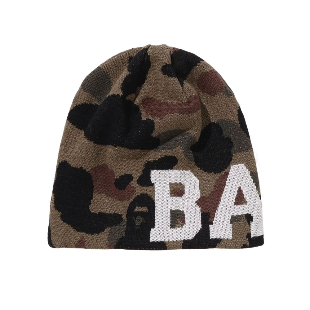 Gorro A Bathing Ape Camo Knit Camuflado