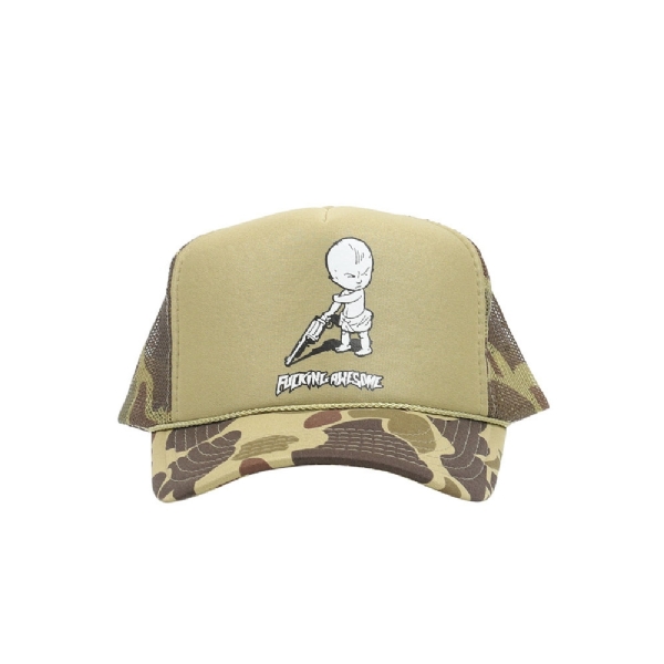 Boné Gun Baby Soft Foam Trucker Camuflado