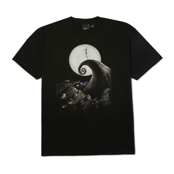 Camiseta Spiral Hill Ss Preto