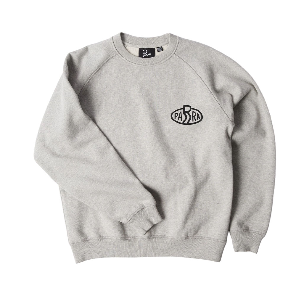 Moletom Parra Legs Logo Crew Cinza