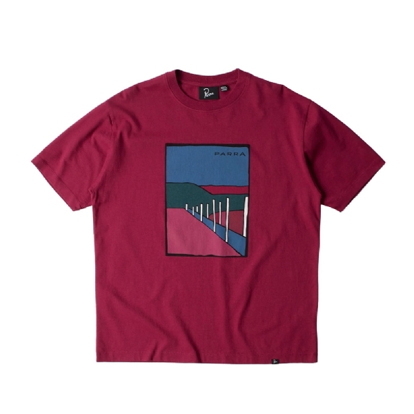 Camiseta Parra Beach Parking Vermelho
