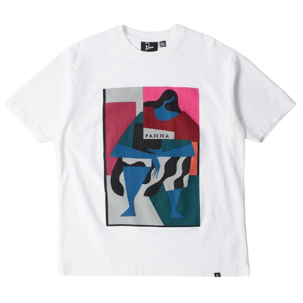 Camiseta Parra Reading The Square Branco