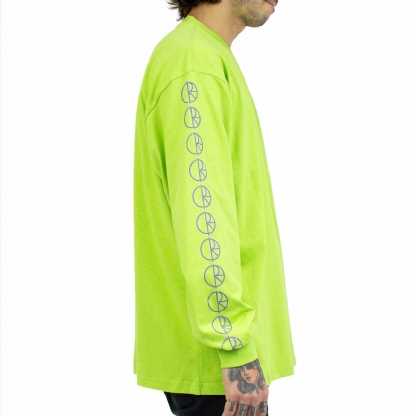 Camiseta Polar Racing Manga Longa Verde