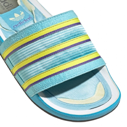 Chinelo Adidas Adilete Premium Azul