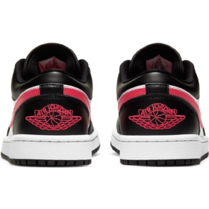 Tênis Air Jordan 1 Low " Siren Red " Preto/branco