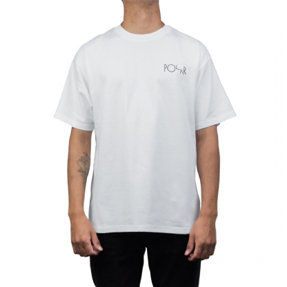 Camiseta Polar Callistemon Fill Logo Branco