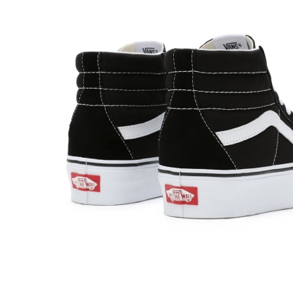Tênis Vans Sk8-hi Plataforma 2 Preto/branco