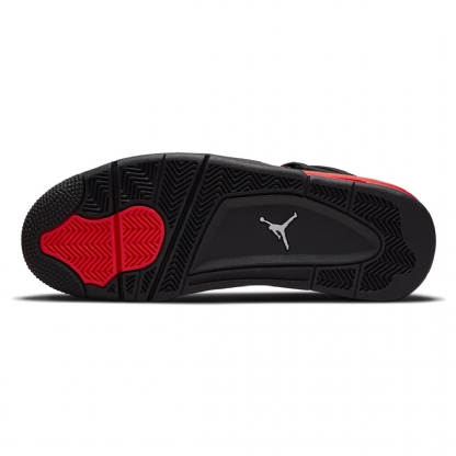 Tênis Nike Air Jordan 4 “red Thunder” Preto/vermelho