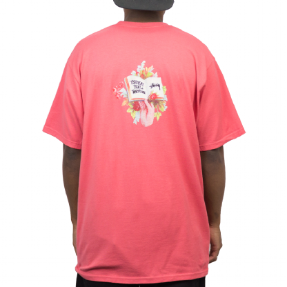 Camiseta Stussy Handbook Vermelho