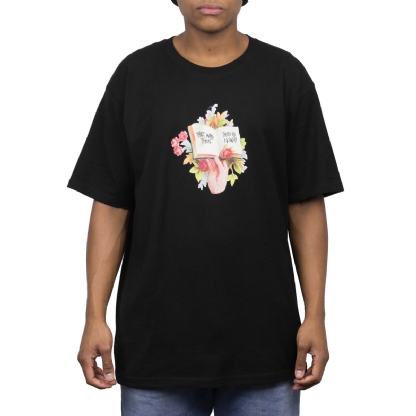 Camiseta Stussy Handbook Preto