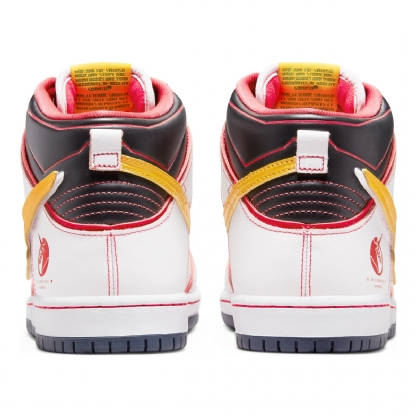 Tênis Nike Sb Dunk High X Gundam “unicorn” Branco