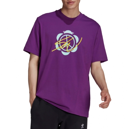 Camiseta Adidas Superturf Roxo
