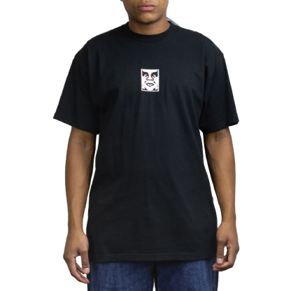 Camiseta Obey Double Vision Preto