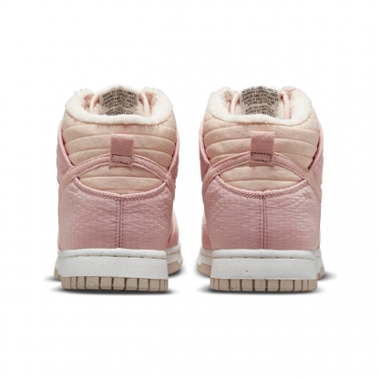 Tênis W Dunk High Lx Next Nature Rosa