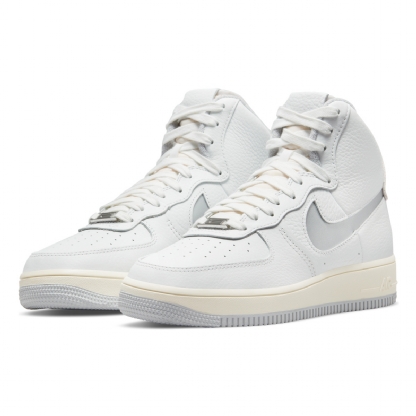 Tênis Nike Feminino Air Force 1 Sculpt Branco/cinza