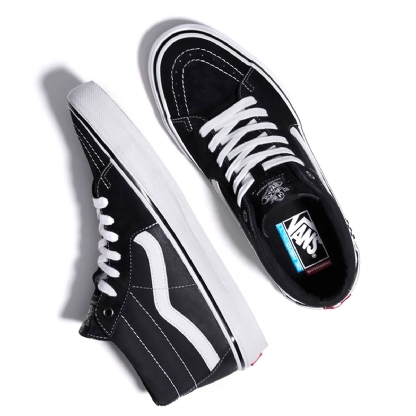 Tênis Sk8 Mid Ind Grosso Preto/branco