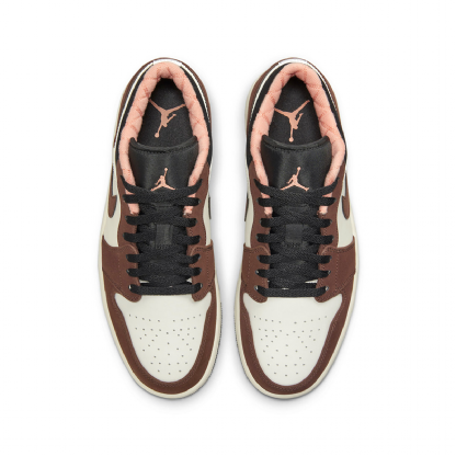 Tênis Air Jordan 1 Low Se Branco/marrom