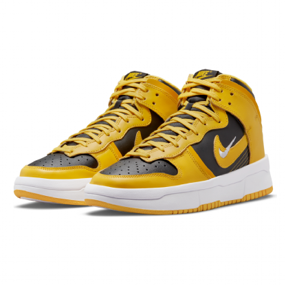 Tênis Nike Feminino Dunk High Up Preto/amarelo